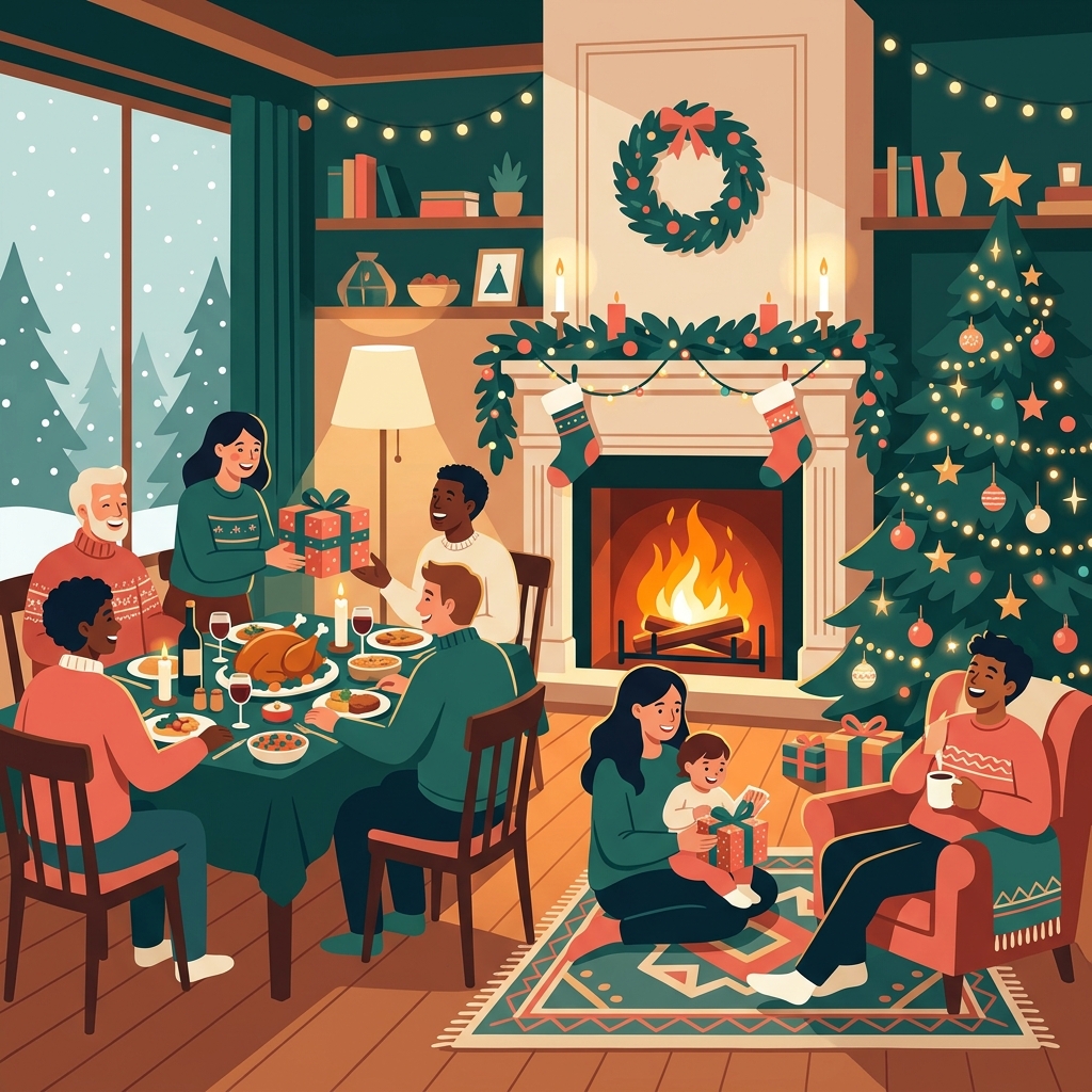 Winter warmth holiday gift campaign